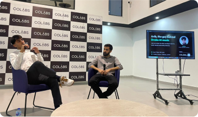 Fireside chat at Colabs